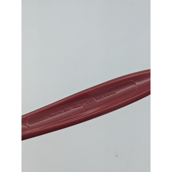 Hutzler Spatula Slotted Melamine Turner Flipper No 541 Red - Picture 3 of 5